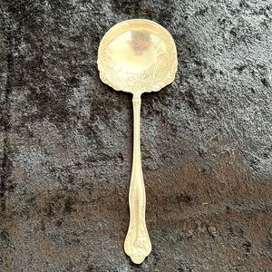 Sterling Ornate monogrammed small Ladle.